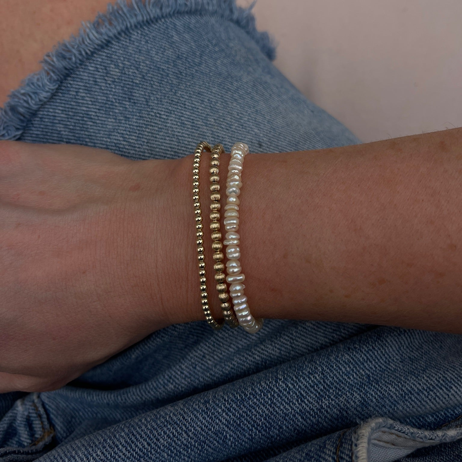 bri triple bracelet stack